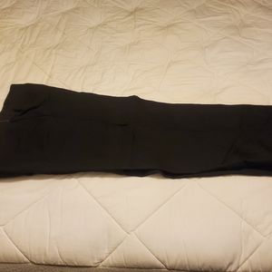 Black linen pants